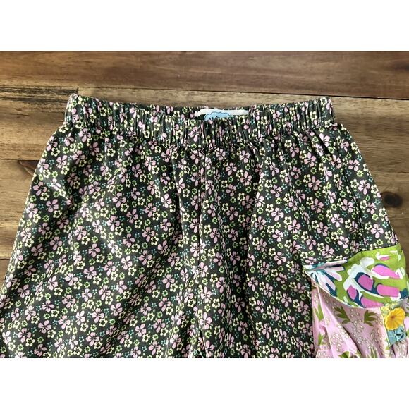 Matilda Jane Vintage House Of Clouds Brown Floral Audrey Ruffles Pants Cotton 6 - Picture 4 of 8